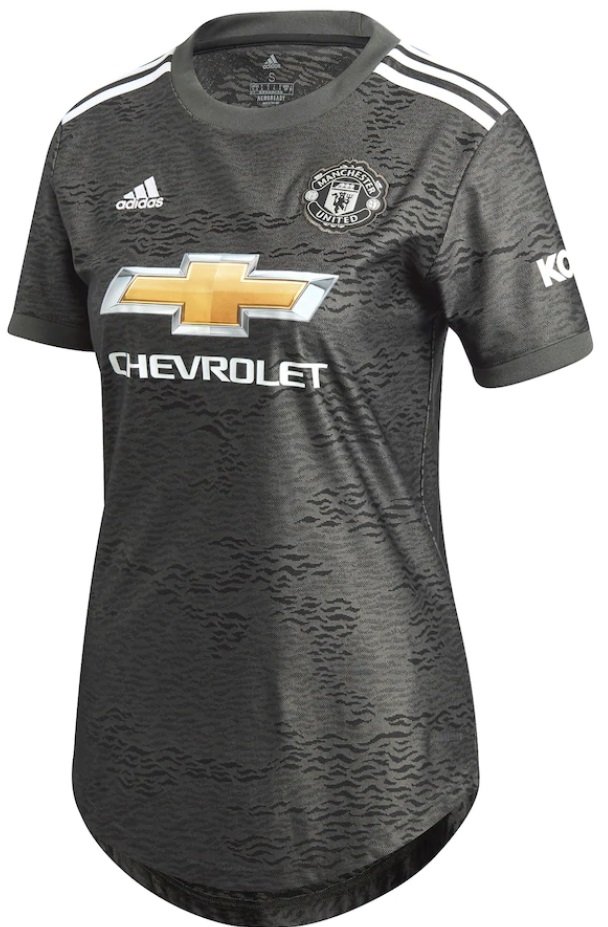 Camisa feminina oficial Adidas Manchester United 2020 2021 II